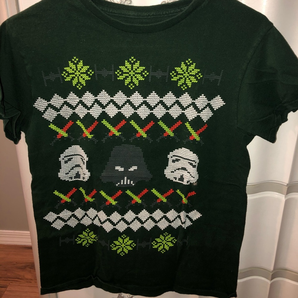 christmas star wars t-shirt